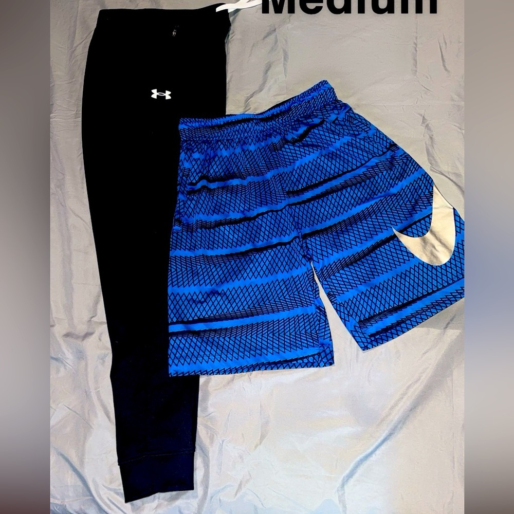 Nike and under armour boy combo